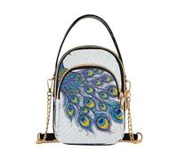 Borsa a tracolla compatta Mandala Owl | Borsa a tracolla con tre modi di trasporto: a tracolla, a spalla o dalla maniglia superiore