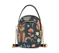 Borsa a tracolla compatta Mandala Owl | Borsa a tracolla con tre modi di trasporto: a tracolla, a spalla o dalla maniglia superiore