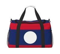 Borsa a tracolla con bandiera del Laos, borsa a tracolla da viaggio per donne e uomini, borsa a tracolla, borsa da lavoro, borsa hobo per tutti i giorni