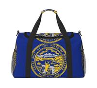 Borsa a tracolla con bandiera del Nebraska, borsa a tracolla, borsa a tracolla, borsa da lavoro, borsa hobo per tutti i giorni