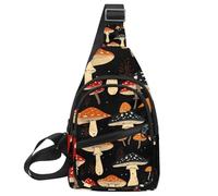 Borsa a tracolla con diversi tipi di pane allo zenzero, zaino a tracolla da viaggio, escursionismo, borsa a tracolla per borse da donna e uomo, Multicolore 11, 11.8x7x1.5in/30x18x4cm