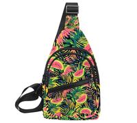 Borsa a tracolla con diversi tipi di pane allo zenzero, zaino a tracolla da viaggio, escursionismo, borsa a tracolla per borse da donna e uomo, Multicolore 02, 11.8x7x1.5in/30x18x4cm