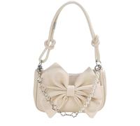 Borsa a tracolla con e perle, pochette da sera da 22 cm, accessorio da donna in pelle PU con perline, portafoglio alla con catena, mini carriera per banchetti nuziali per cerimonie