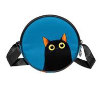 Borsa a tracolla con farfalla rossa pallida con cerniera e tracolla regolabile per donne e ragazze, Colore186, 7x1.8 in