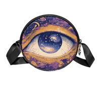 Borsa a tracolla con farfalla rossa pallida con cerniera e tracolla regolabile per donne e ragazze, Colore178, 7x1.8 in