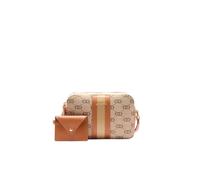 Borsa a tracolla con logo Liu Jo, beige - Tabella Colori: Beige