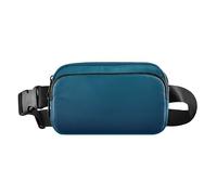 Borsa a tracolla con motivo scozzese scozzese, motivo scozzese, colore nero, oro, verde, carino, per donne e uomini, Immersione in mare profondo, 1 size