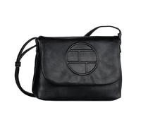 Borsa a tracolla con patta da donna Tom Tailor Rosabel di medie dimensioni nera