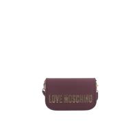 Borsa a tracolla con pattina Love Moschino, vino - Tabella Colori: Bordeaux