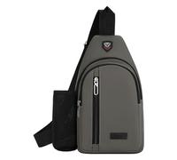 Borsa a tracolla con portabottiglie d'acqua per uomo e donna zaino per bambini animali (cachi, taglia unica)