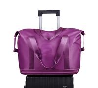 Borsa a tracolla con ruote - bagaglio pieghevole da portare avanti, borsa da viaggio sotto il sedile, organizer per indumenti, sistema di archiviazione durante la notte, fine settimana, vacanze