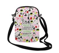 Borsa a tracolla con scritta "If You Care To Find Me" per i fan del teatro musicale, regalo elegante per gli amanti del teatro, Find Me Cr Uk, 0