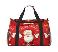 Borsa a tracolla con scritta "Merry Christmas", da donna, da viaggio, borsa a tracolla, borsa da lavoro, borsa hobo per tutti i giorni