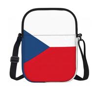 Borsa a tracolla con stampa bandiera della Repubblica Ceca borsa da viaggio da donna borsa da viaggio casual attività quotidiane borsa
