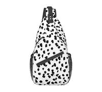Borsa a tracolla con stampa dalmata Zaino da escursionismo Zaino a tracolla a tracolla Zaino da viaggio per uomo Donna