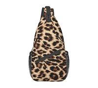 Borsa a tracolla con stampa leopardata Zaino da escursionismo Zaino a tracolla a tracolla Zaino da viaggio per uomo Donna