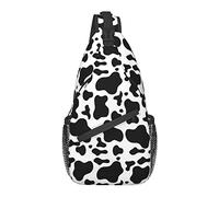 Borsa a tracolla con stampa mucca carina