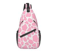 Borsa a tracolla con stampa mucca carina