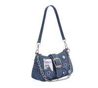 Borsa a tracolla con stella Catena per ascelle Shopping per appuntamenti Borsa estetica Ascellare tutto abbinato per le donne quotidiane Stella Ascella Jeans sotto le ascelle