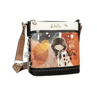 Anekke Mini Tracolla Ovale - Design Leggero | Maniglia Regolabile e Tasche - Misure: 13x19x7 cm - Accessori e Accessori Donna, Vari