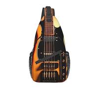 Borsa a tracolla con tracolla per chitarra strumentale diagonale Borsa da cintura con marsupio con tracolla regolabile per donna Uomo Portafoglio a mani libere