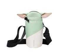 Borsa a tracolla Corkcicle x Star Wars Grogu per borraccia, adatta a bicchieri da 16 a 40 once - Porta borraccia con cinturino per tenere saldame