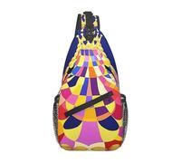 Borsa a tracolla Crown and Robe Cross Chest Bag Diagonally Uomo Donna Borsa a tracolla Casual Fashion Travel Bag Sling Backpack