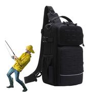 Borsa A Tracolla Da | Con Portabottiglia E Scomparto Per Attrezzatura Da,Sacca Per l'Attrezzatura - per Camping Uomini Viaggio Escursionismo Outdoor Palestra Sport e Avventura