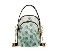 Borsa a tracolla da donna ad ultrasuoni trapuntata durevole acquerello | Spalla & Crossbody convertibile resistente allo strappo del poliestere per i viaggi e lo shopping