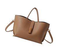 Borsa a tracolla da donna alla moda, in poliuretano, con tracolla | Morbida pelle PU, leggera e facile da pulire. Stile coreano moderno, versatile per tutti i giorni e il tempo libero