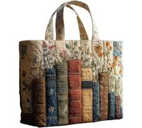 Borsa a tracolla da donna alla moda stampata alla moda con foro a 3/4 frizione centrifuga catena 40, Marrone, B