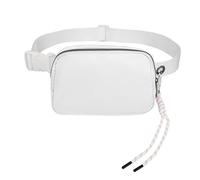 Borsa a tracolla da donna, borsa a tracolla impermeabile, borsa a tracolla con tracolla lunga per uomo e donna, impermeabile, per viaggi, campeggio, bianco, vedi descrizione