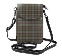 Borsa a tracolla da donna, Borsa a tracolla in PU Borsa a tracolla Borsa per cellulare Borsa a tracolla piccola,Tartan Fraser di Outlander
