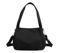 Borsa a tracolla da donna, , , , borsa a tracolla versatile con doppia cerniera design per San Valentino, compleanno, Nero , vedi descrizione, Vedi descrizione
