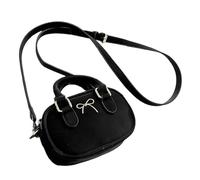Borsa a tracolla da donna Borsa da pendolarismo Fiocchi incantevoli Bowling Stile coreano Messaggeri Piccola Crossbody Borsa alla moda Donna Spalla Piccola Bowling Bella Fiocchi Crossbody per tutti i