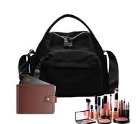 Borsa a tracolla da donna - Borse spaziose, borsa casual per pendolari, elegante tote di grande capacità a coda lunga Parola chiave | Regalo per ragazze di routine per gli spostamenti quotidiani, viag