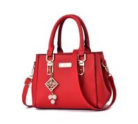 Borsa a tracolla da donna casual alla moda grande capacità, Rosso, Approx 25CM*14CM*18CM/9.84*5.51*7.09inch