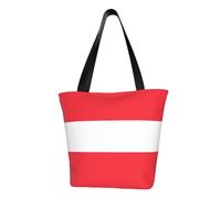 Borsa a tracolla da donna con bandiera austriaca, borsa a tracolla, borsa a tracolla, borsa a tracolla da viaggio per lo shopping, colore nero, taglia unica