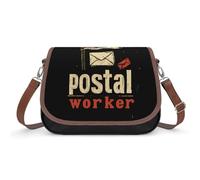 Borsa a tracolla da donna con bandiera degli Stati Uniti, alla moda, con tracolla regolabile