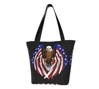Borsa a tracolla da donna con bandiera degli Stati Uniti d'America, borsa a tracolla, borsa a tracolla da viaggio per lo shopping