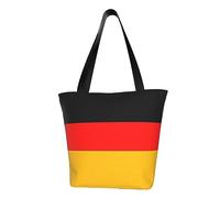 Borsa a tracolla da donna con bandiera germania, borsa a tracolla, borsa a tracolla, borsa a tracolla da viaggio per lo shopping, colore nero, taglia unica