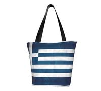 Borsa a tracolla da donna, con bandiera greca, borsa a tracolla, borsa a tracolla, borsa a tracolla da viaggio per lo shopping, colore nero, taglia unica