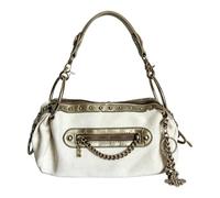Borsa a tracolla da donna con borchie multi tasche Y2K Cool Girl Borsa ascellare con scomparti Borsa vintage in tela con borchie Borsa per shopping quotidiano Incontri Borse a tracolla