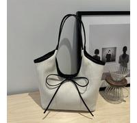 Borsa a tracolla da donna con fiocco, adatta per università, lavoro, pendolarismo, scuola superiore, ufficio, scuola elementare, scuola media, scuola superiore, luogo di lavoro, luoghi sportivi, allen