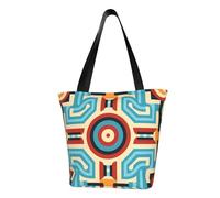Borsa a tracolla da donna, con labirinto simmetrico, alla moda, adatta per il fine settimana, viaggi, shopping, borsa messenger