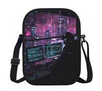 Borsa a tracolla da donna con stampa di Hacker Era Borsa a tracolla leggera da ufficio borsa da viaggio casual quotidiano