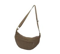 Borsa a tracolla da donna di grande capacità semplice borsa per gnocchi a quadri spalla stile coreano messaggeri per tutti i giorni stili coreani Crossbody per le donne plaid retrò gnocchi spalla