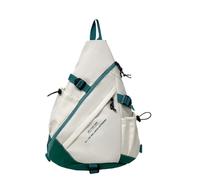 Borsa a tracolla da donna, elegante e leggero, tasca antifurto, riciclata impermeabile, borsa a tracolla da viaggio, borsa a tracolla per università, escursionismo, corsa, attività all'aperto, Verde