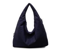 Borsa a tracolla da donna in nylon con interni spaziosi borse morbide casual borsa da viaggio elegante ascellare per, Deep Blue Db, Medium