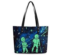 Borsa a tracolla da donna in pelle fosforescente al buio, borsa a tracolla da donna morbida borsa a tracolla media spaziosa borsa alla moda tote top handle Satchel